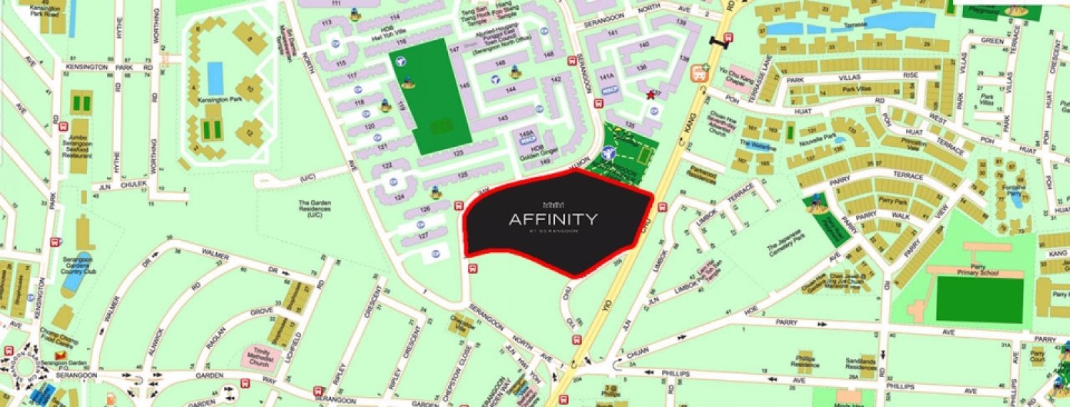 Affinity At Serangoon Map