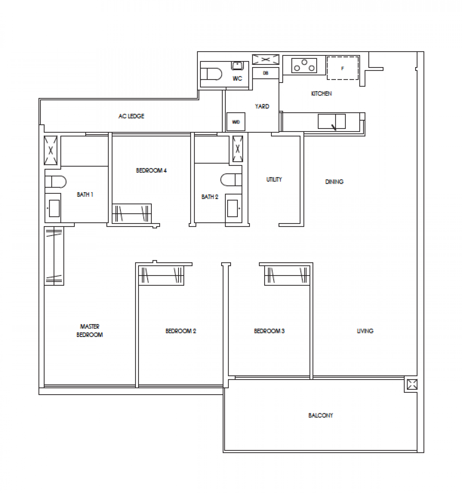 Treasure at Tampines Floorplan