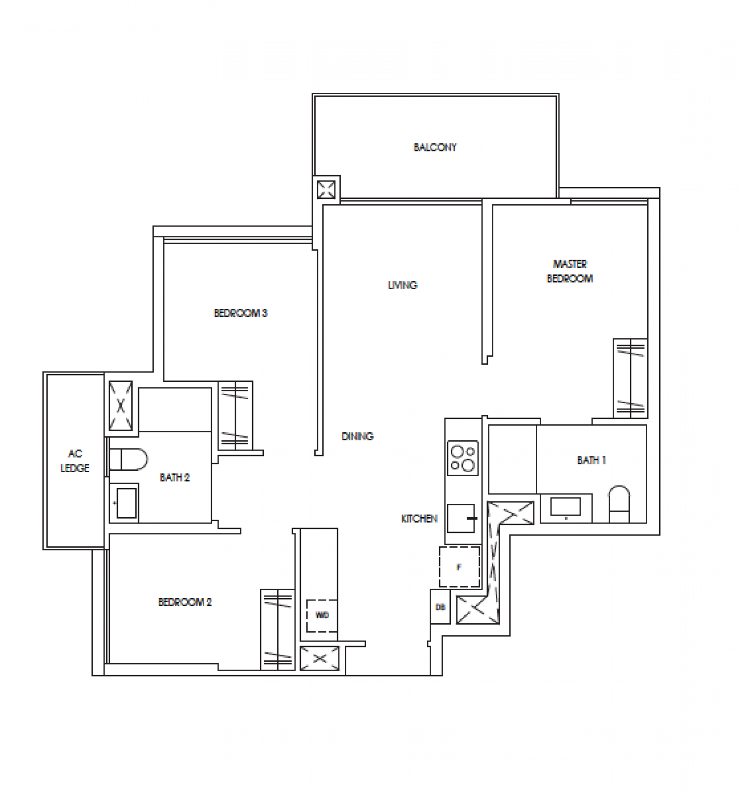 Treasure at Tampines Floorplan