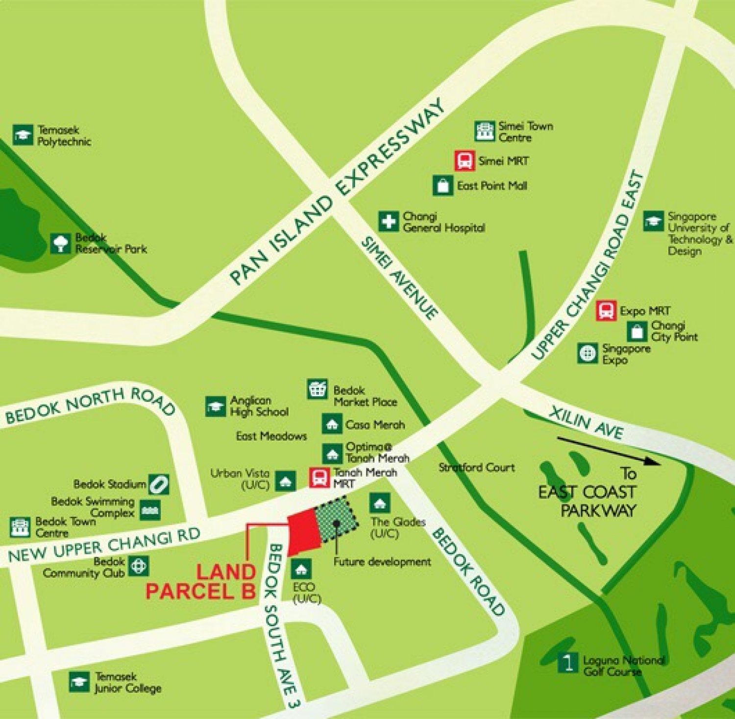 Grandeur Park Residences Map