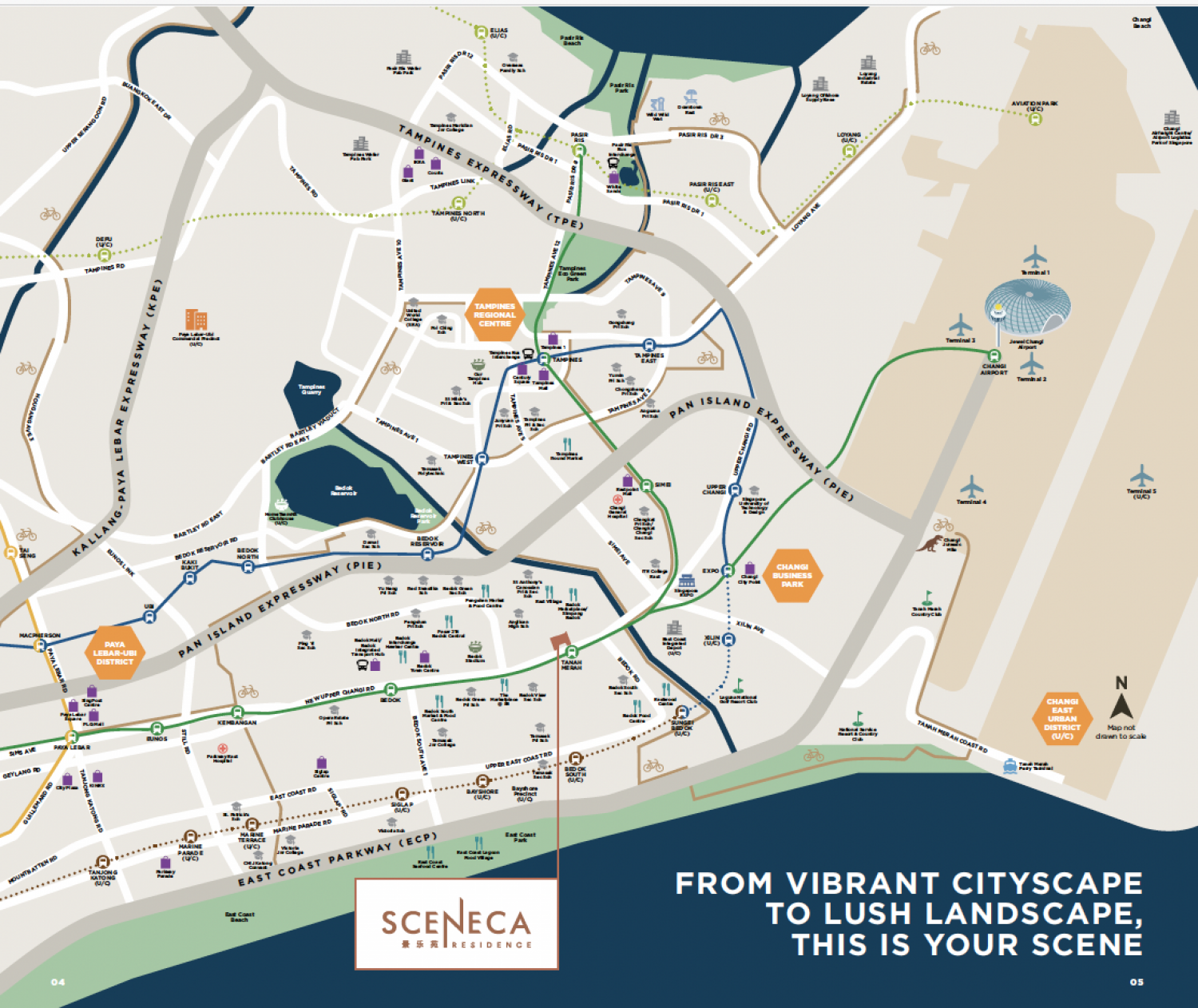 Sceneca Residence Map