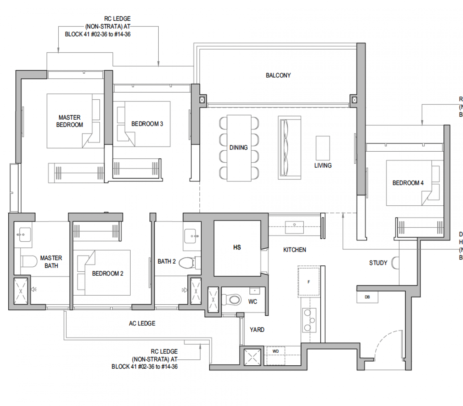 North Gaia Floorplan