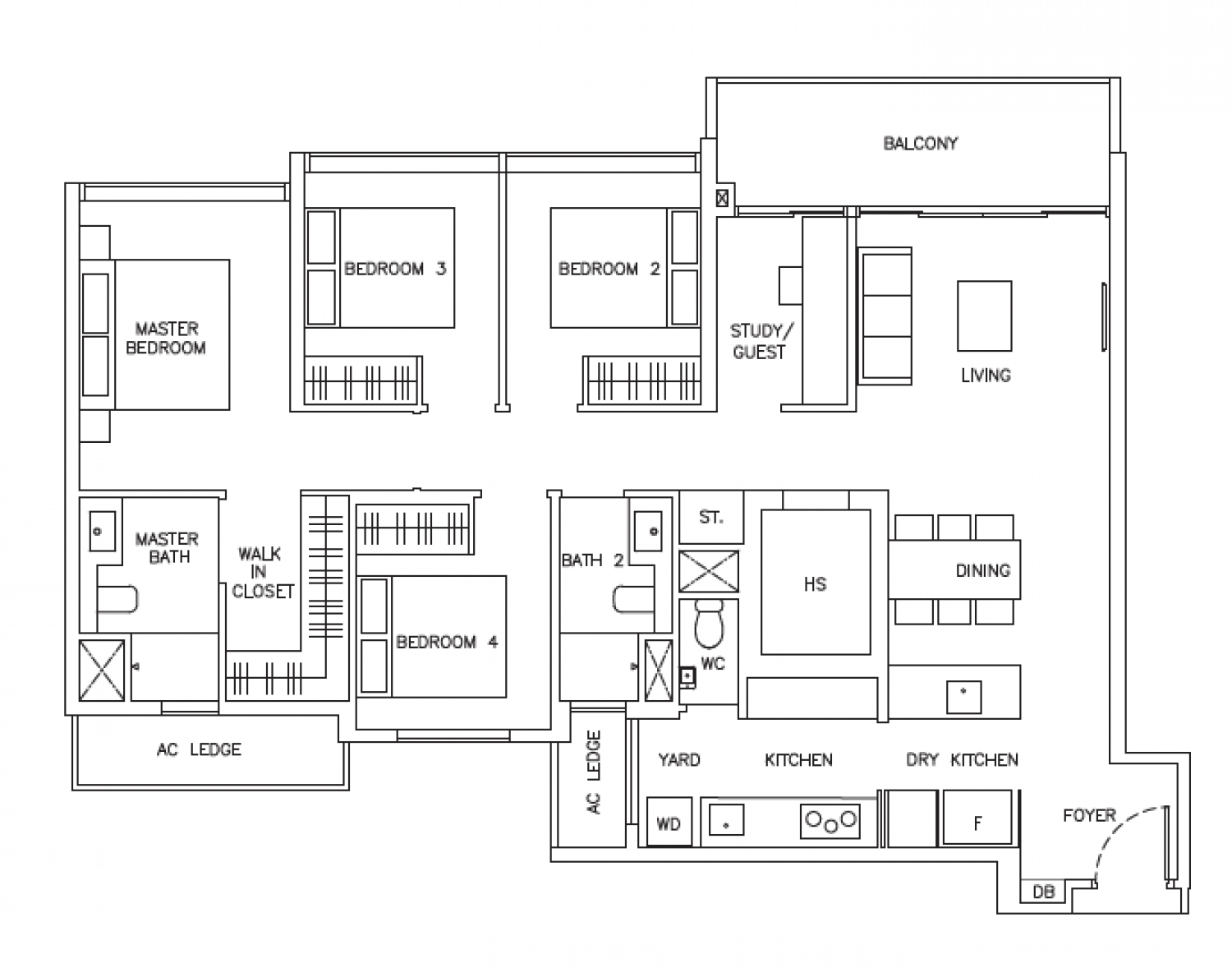 THE ARDEN Floorplan