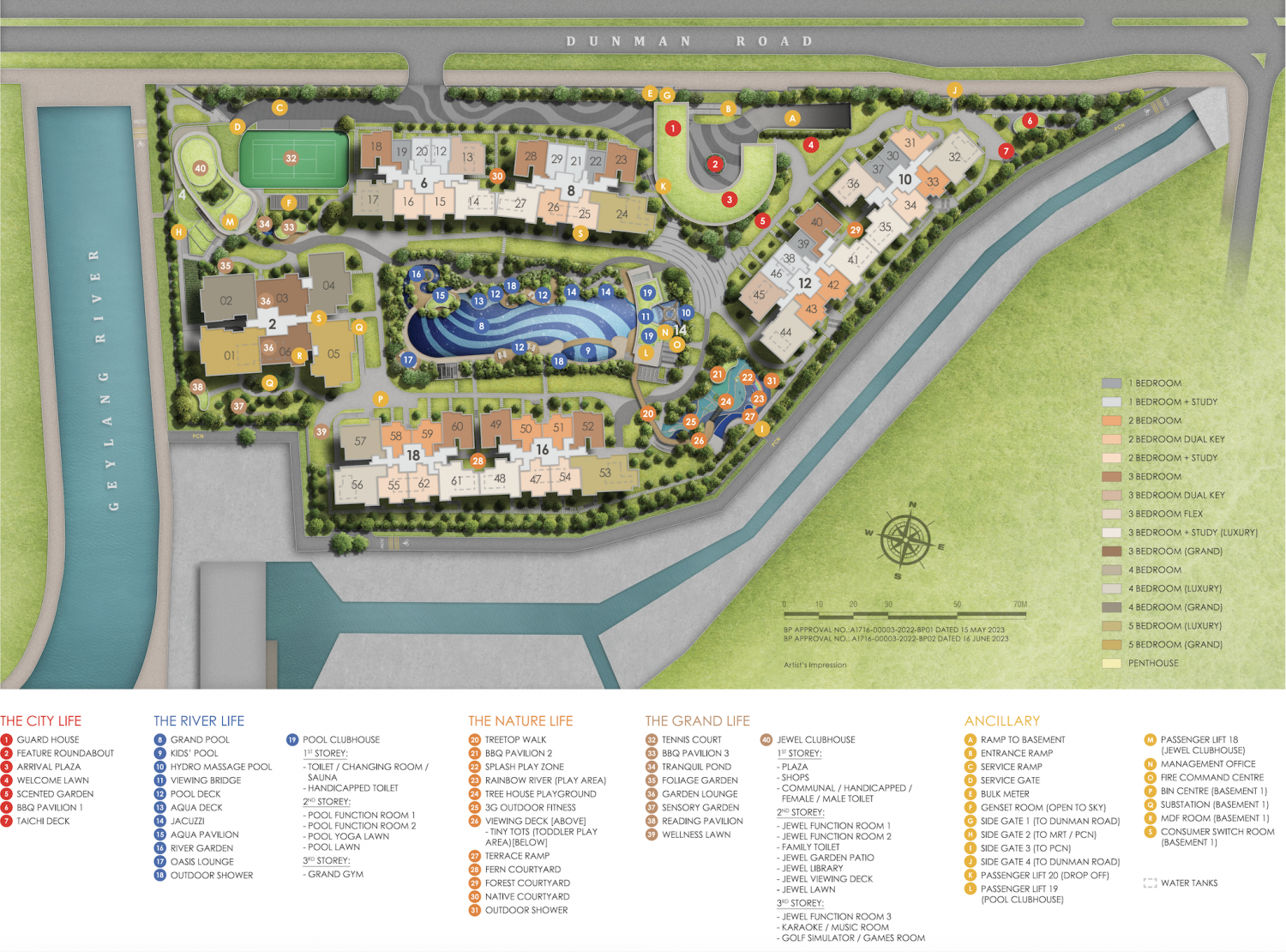 GRAND DUNMAN Site Plan