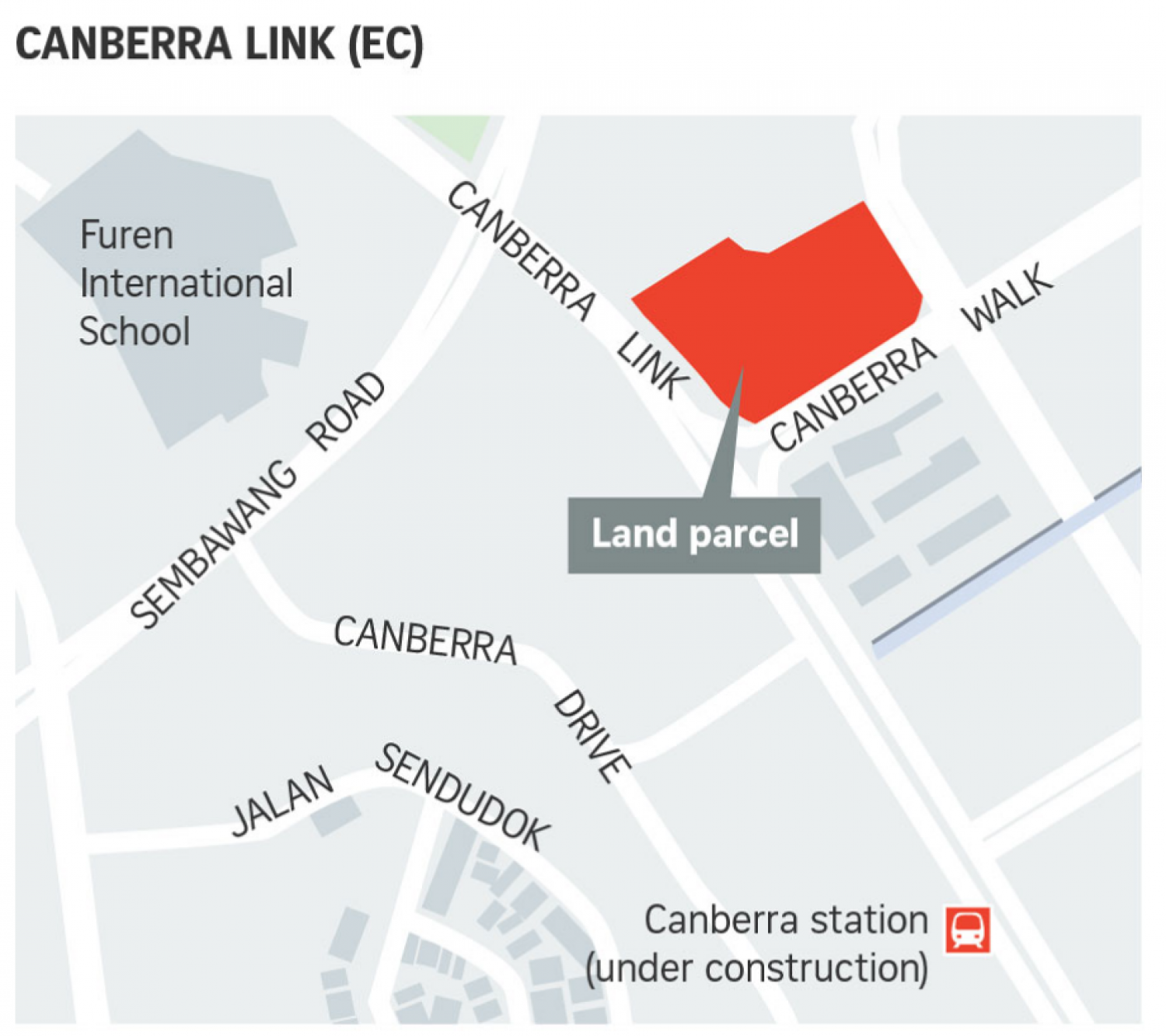 Parc Canberra EC Map