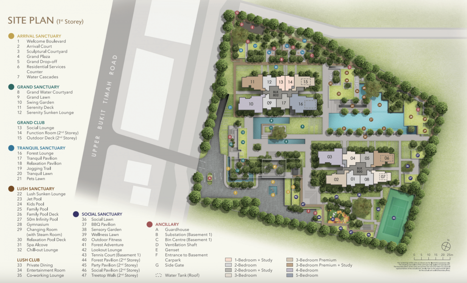 THE MYST Site Plan
