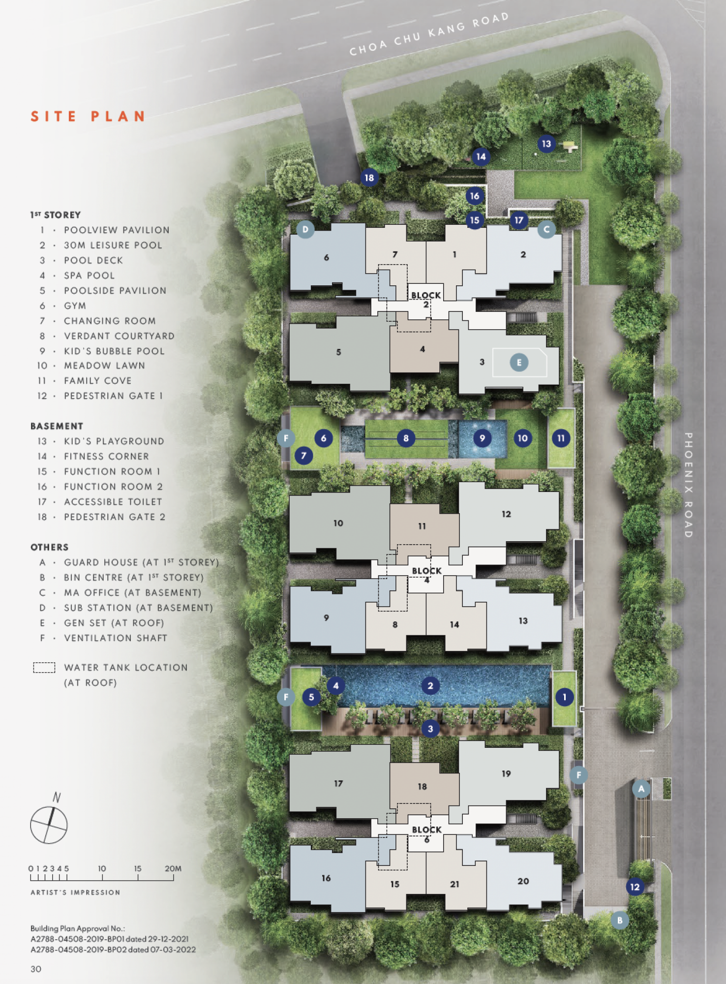 THE ARDEN Site Plan