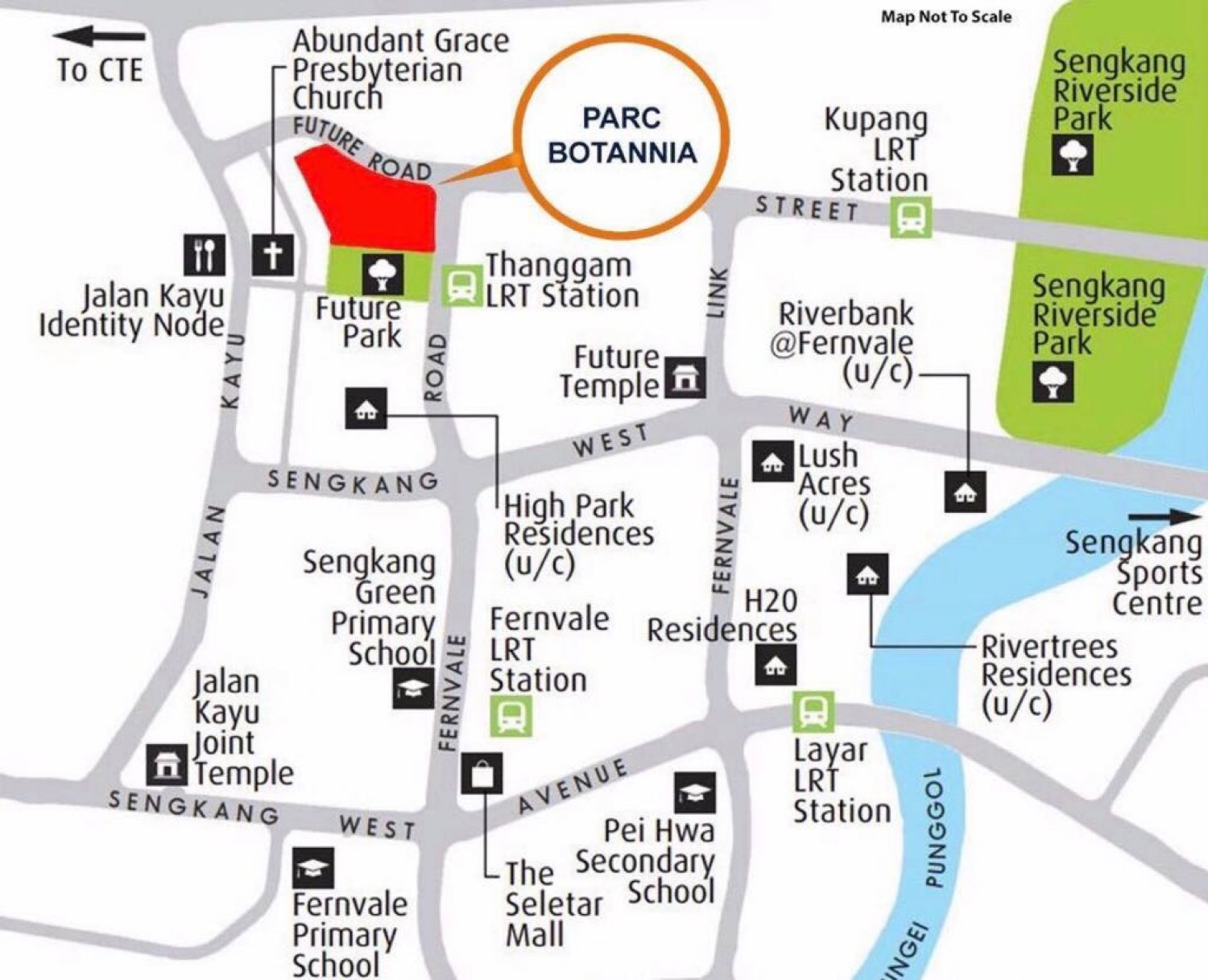 Parc Botannia Map