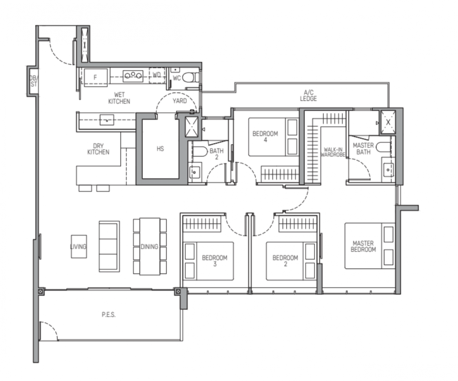 THE MYST Floorplan