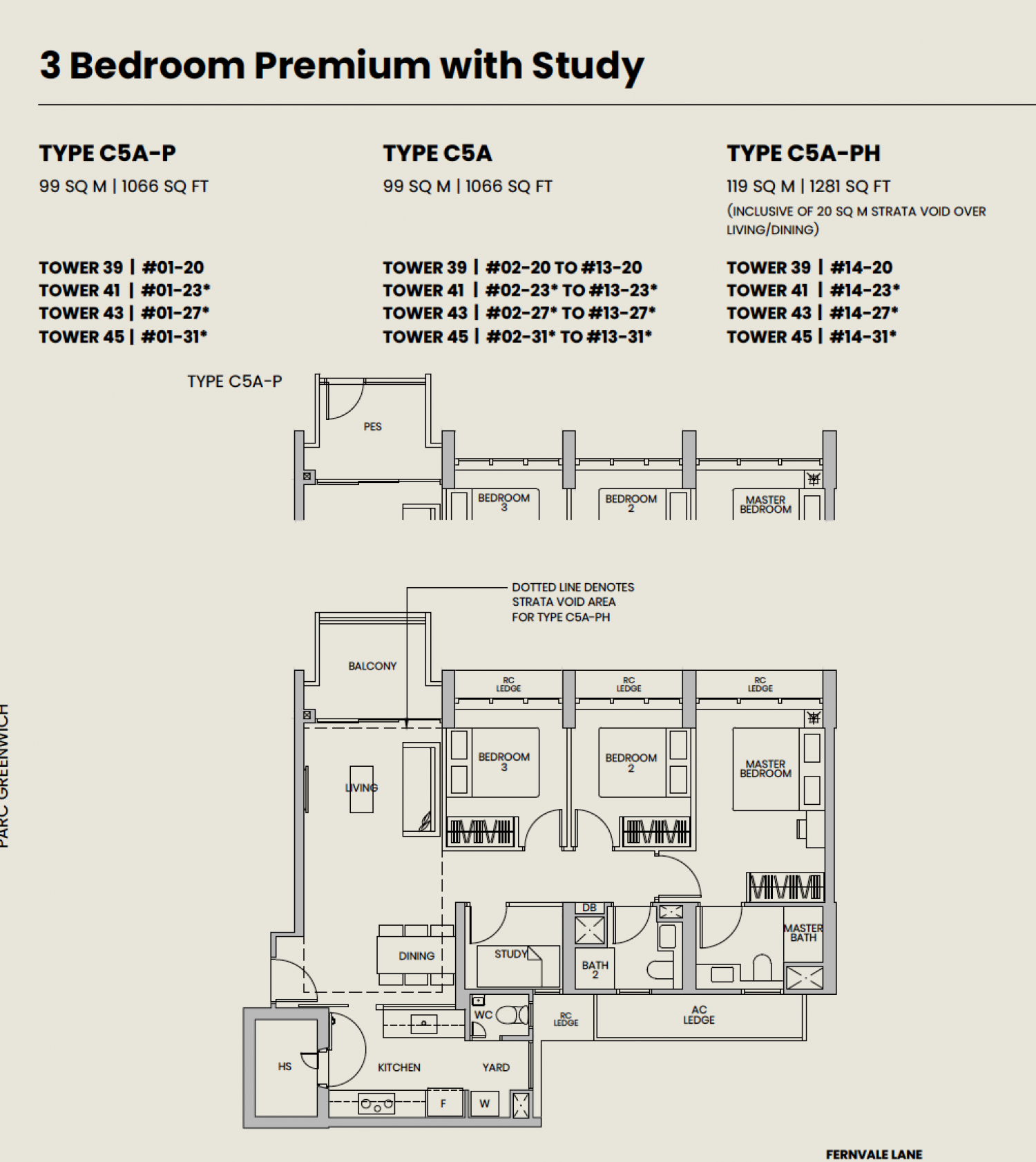 Parc Greenwich EC Floorplan
