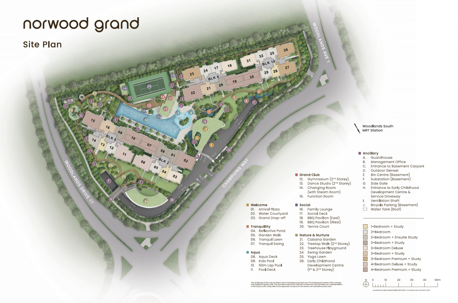 Norwood Grand Site Plan