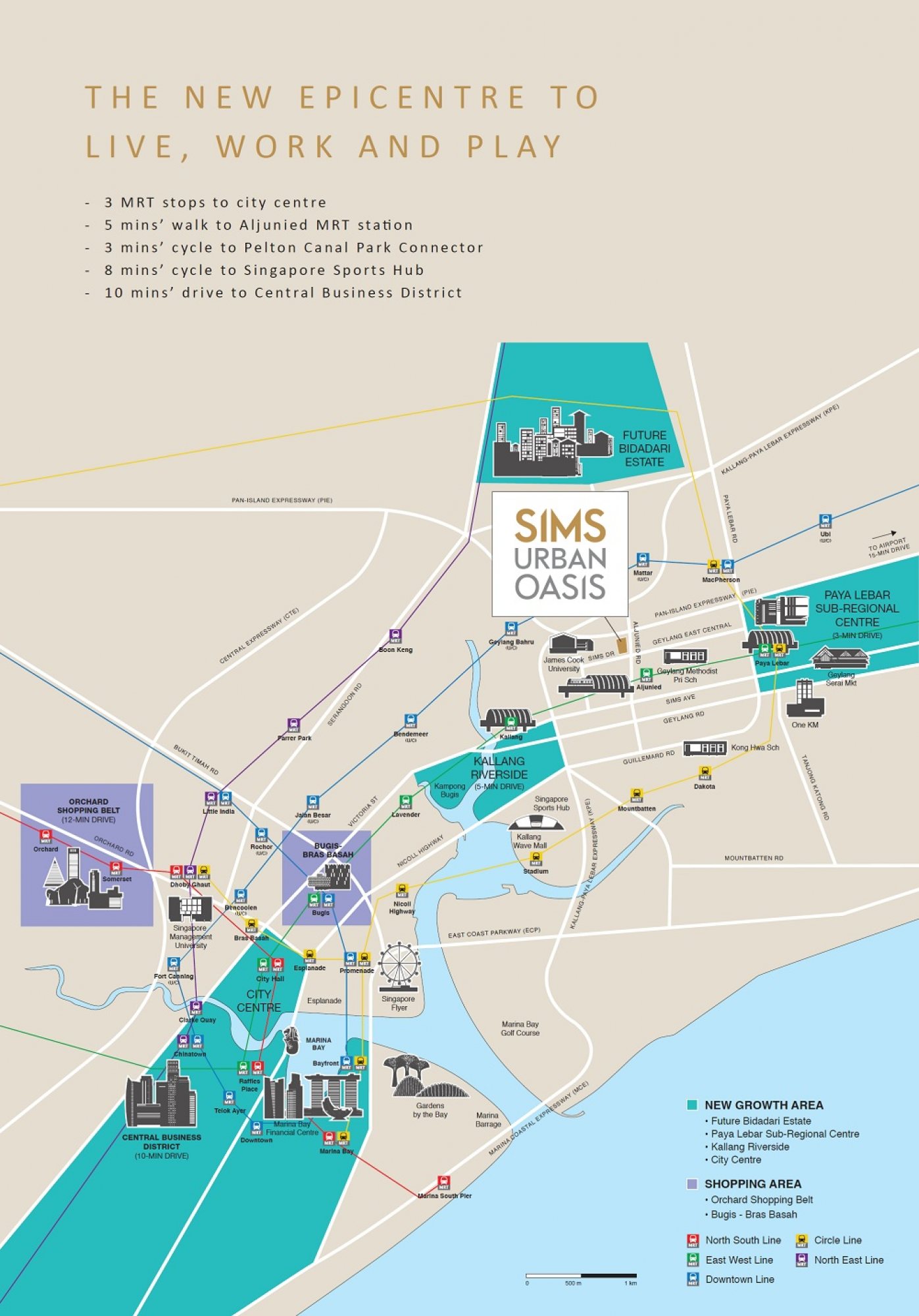 Sims Urban Oasis Map