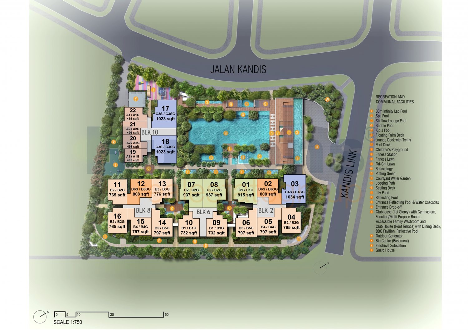Kandis Residence Site Plan