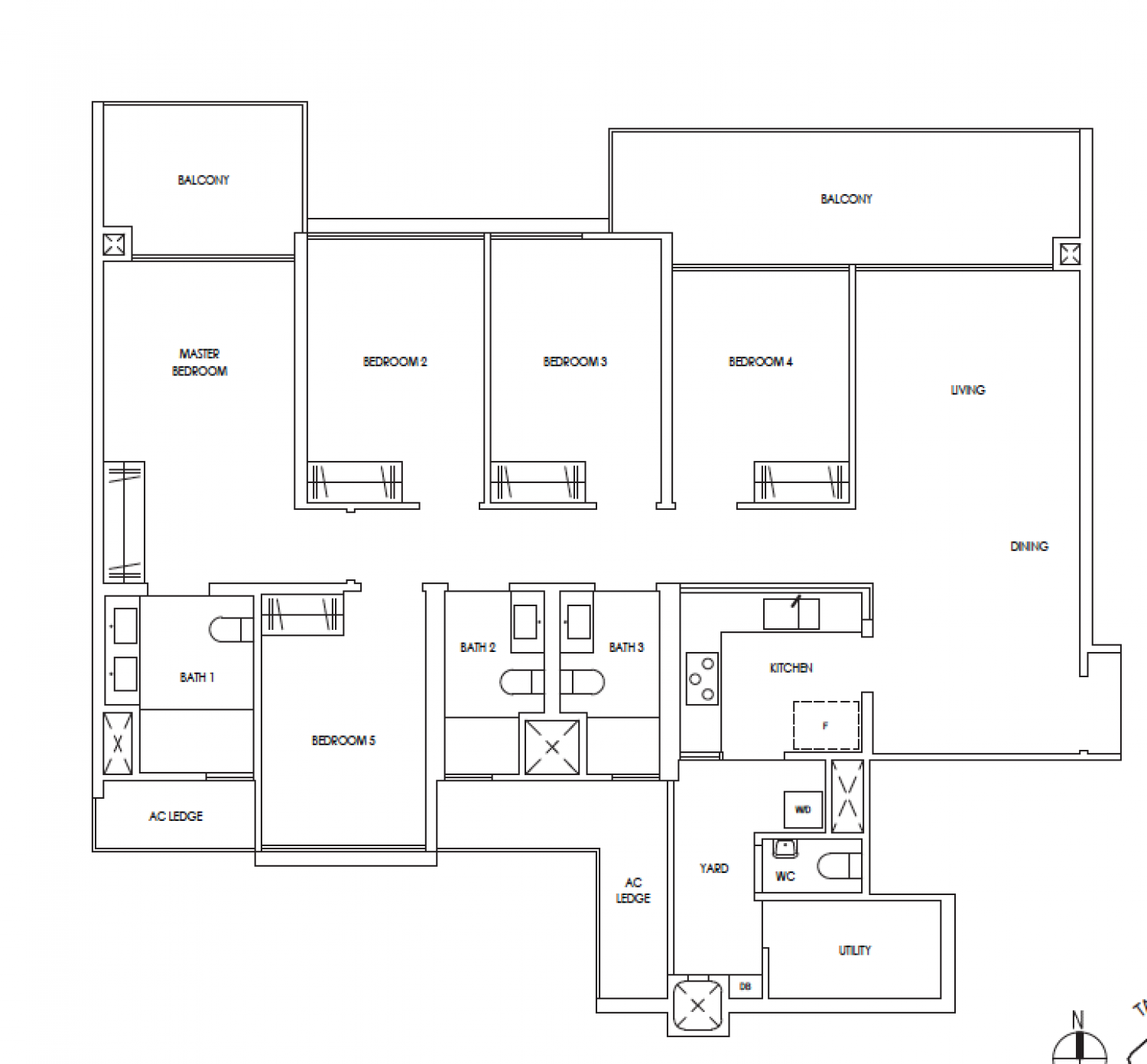 Treasure at Tampines Floorplan