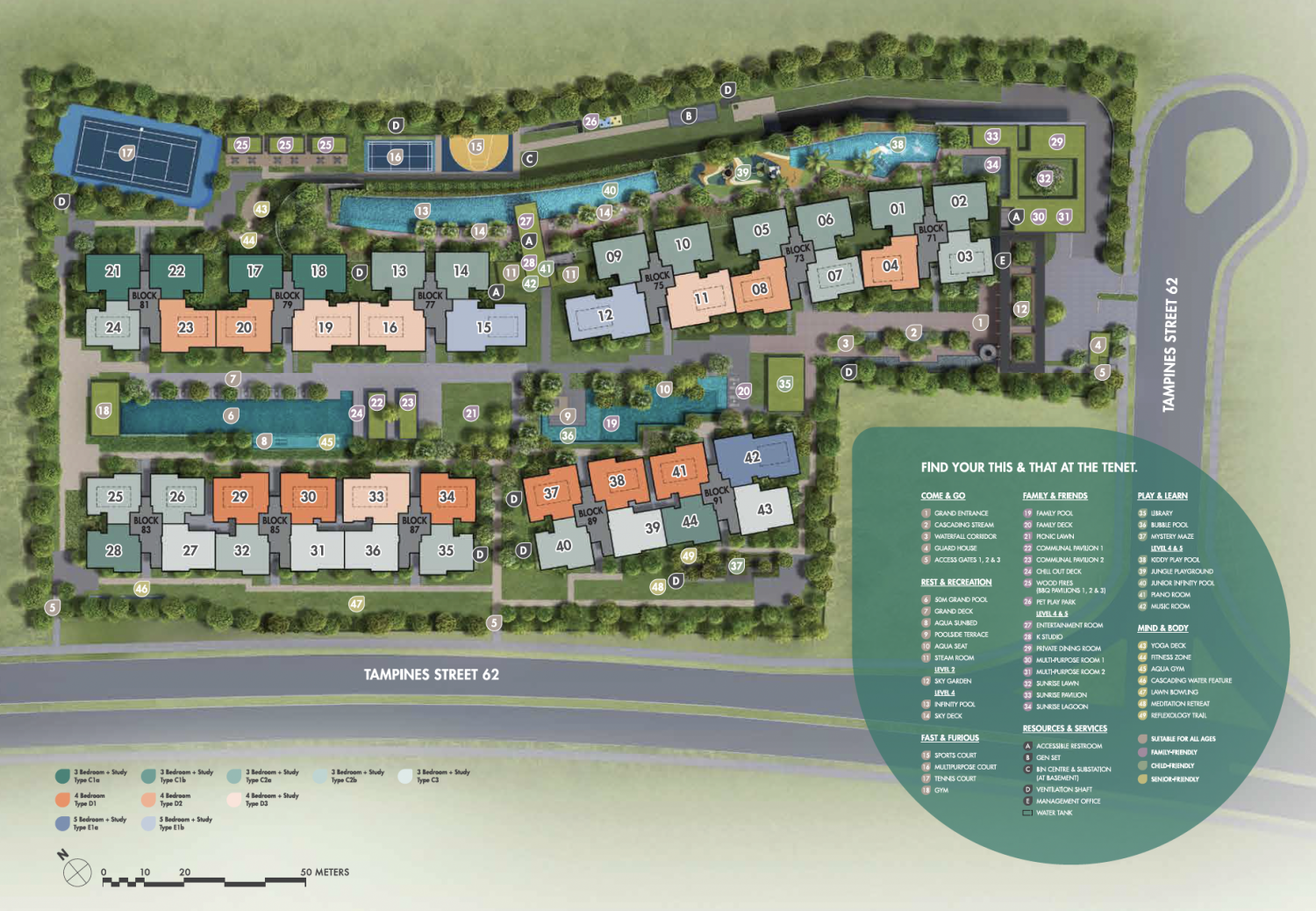 TENET Site Plan