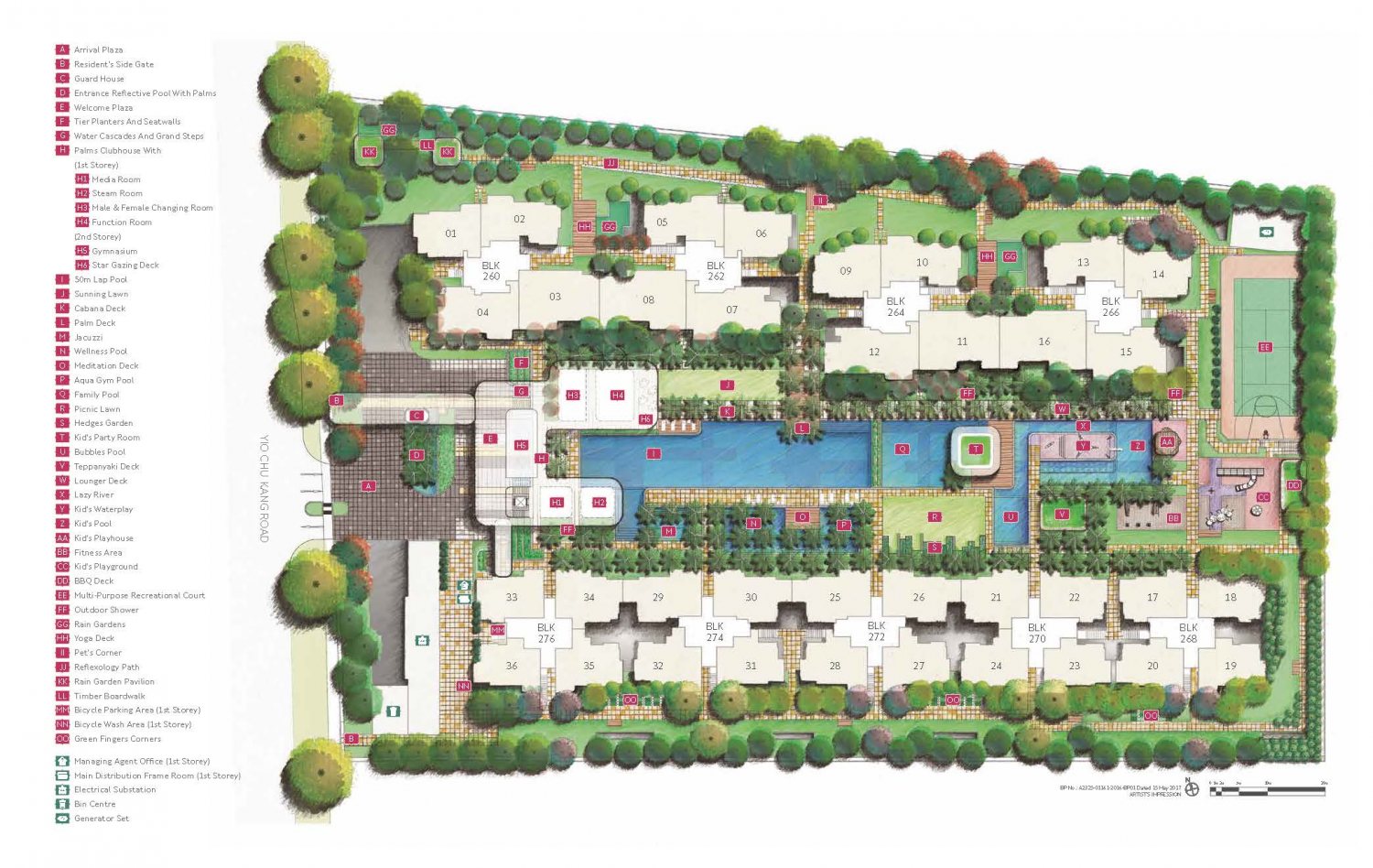 Hundred Palms Site Plan