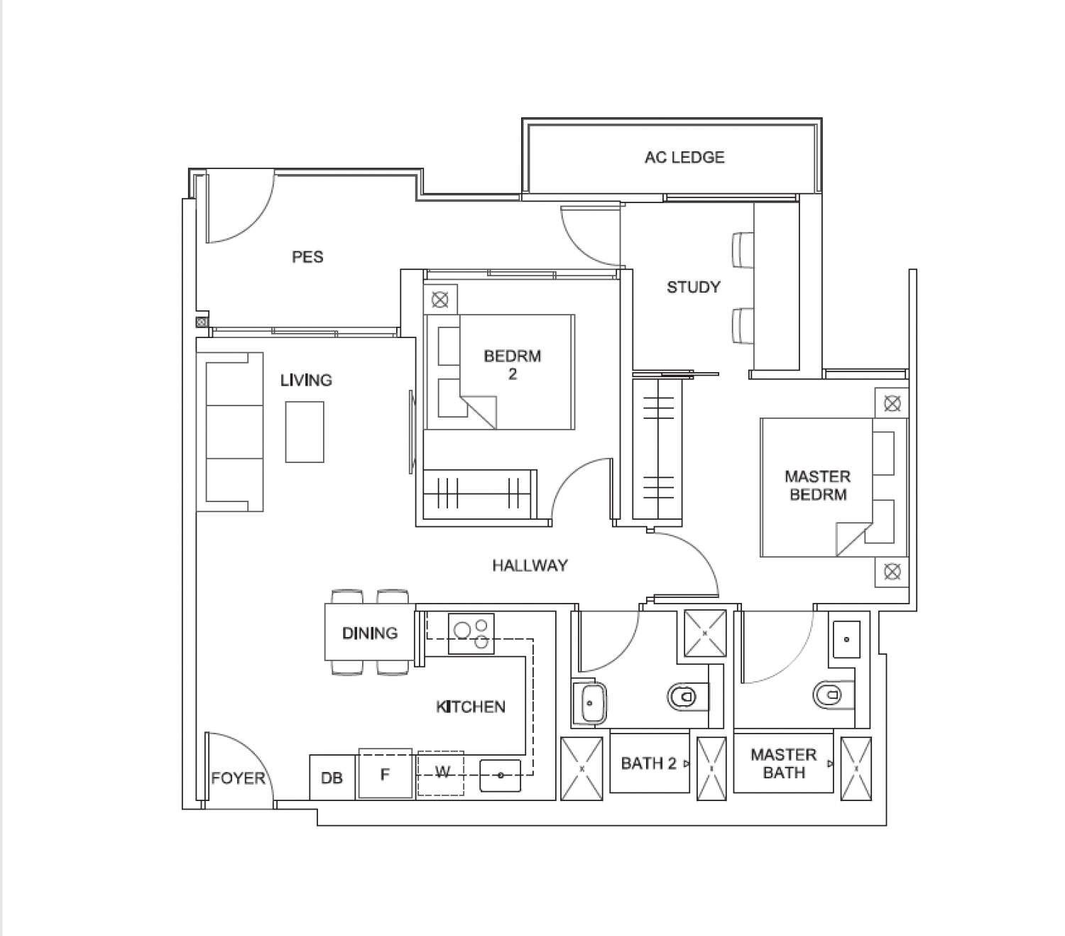 Parc Canberra EC Floorplan