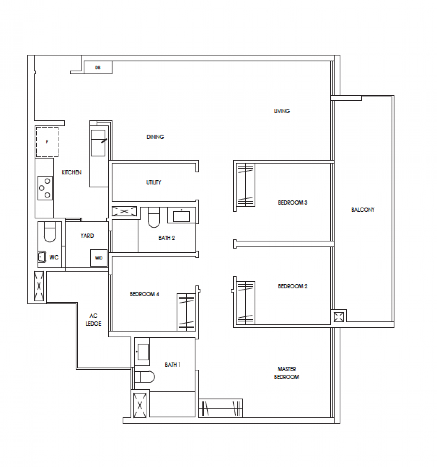 Treasure at Tampines Floorplan