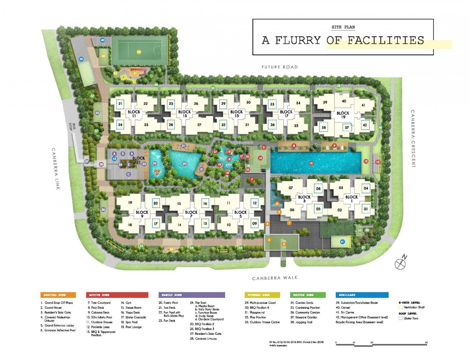 Parc Canberra EC Site Plan