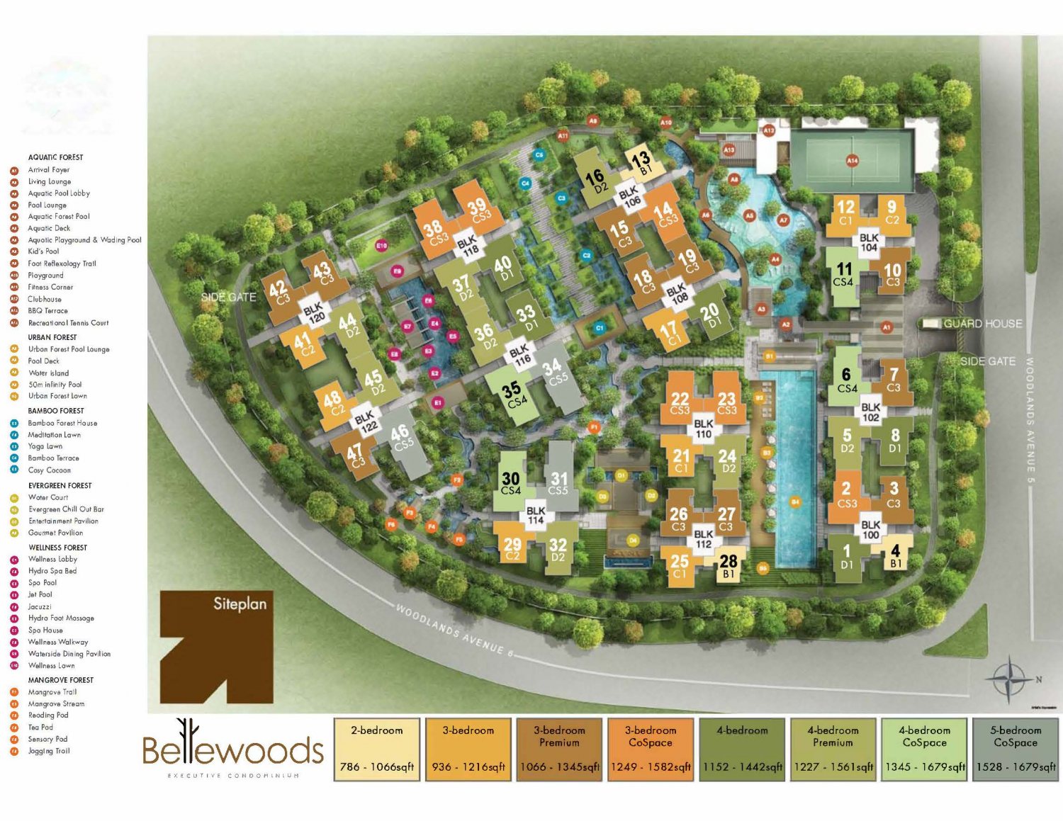 Bellewoods Site Plan