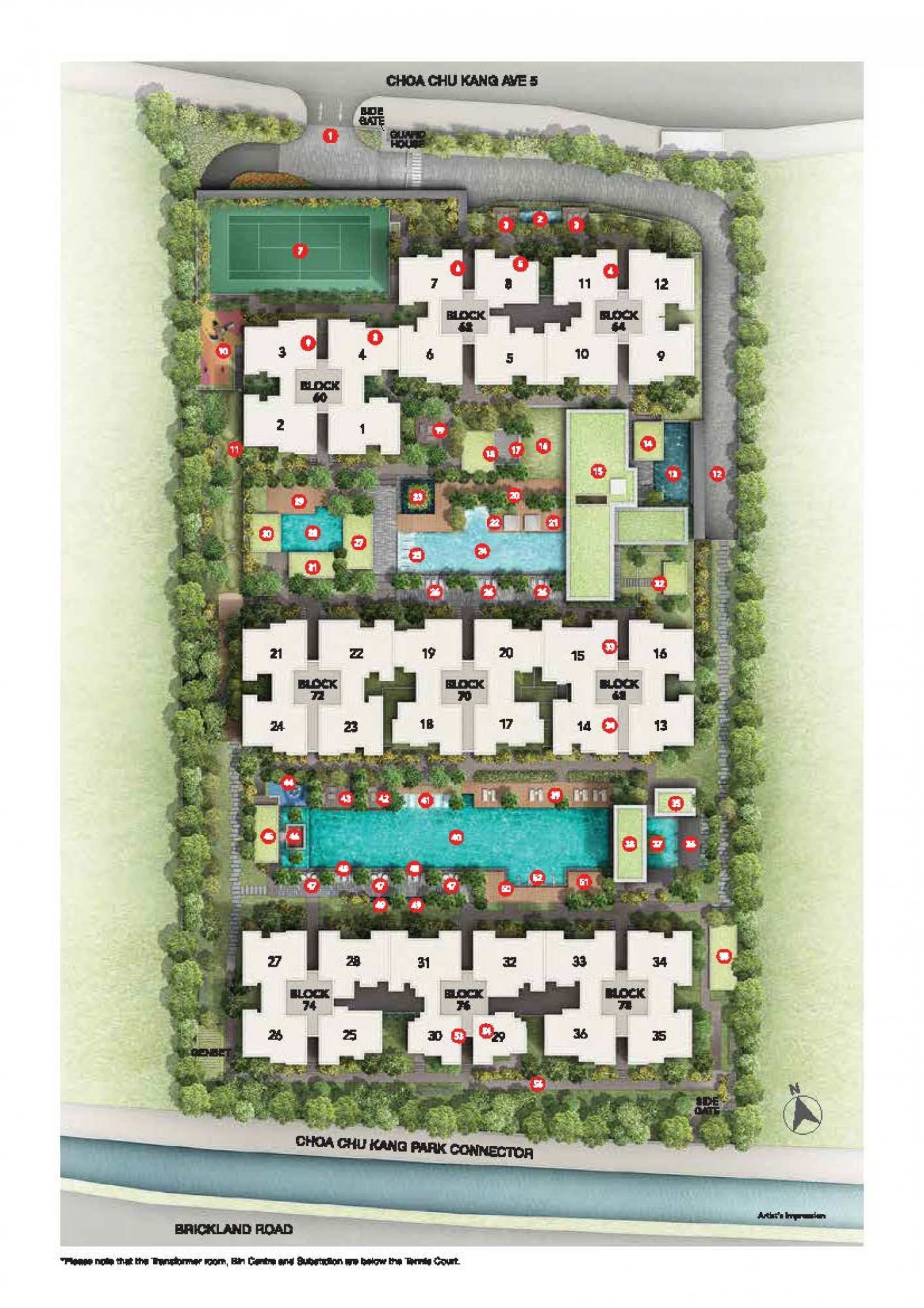 InZ Residences Site Plan