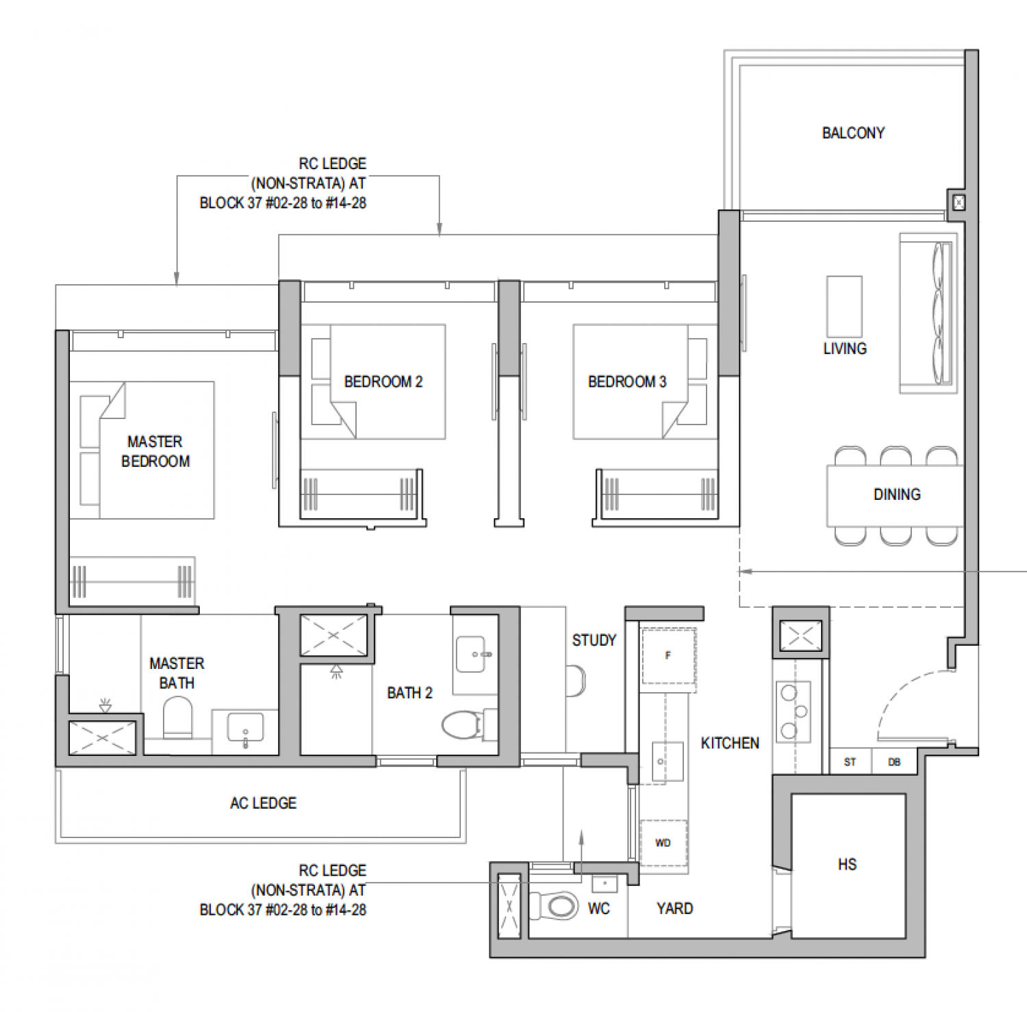 North Gaia Floorplan
